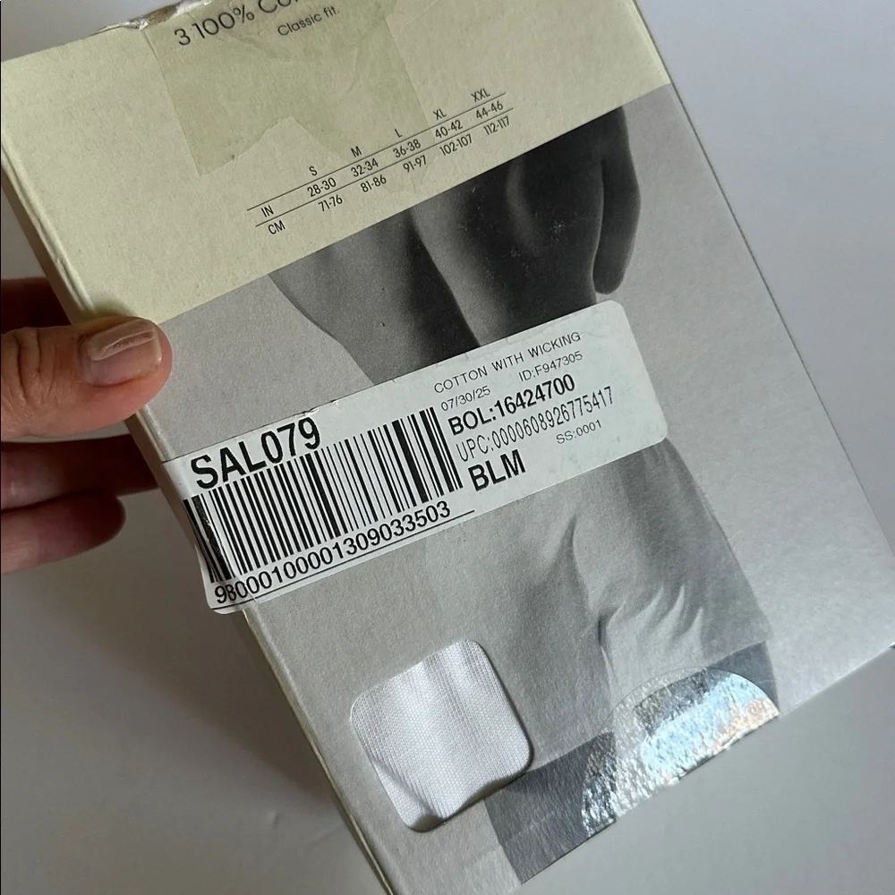 NWT Calvin Klein Men's White Cotton Boxer Briefs